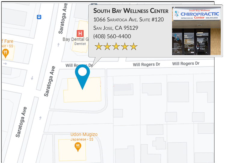 South Bay Wellness Center's location on google map